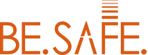 BE.SAFE. – Logo für den Bereich Brandschutz