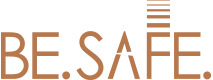 BE.SAFE. – Logo variety of design and colours
