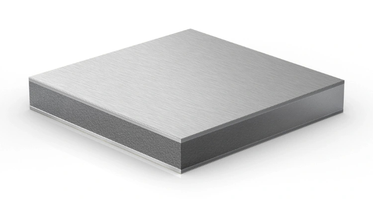 Coupe transversale du panneau composite aluminium ALPOLIC/fr