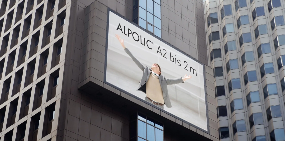 ALPOLIC™ A2 bis zu 2 m Breite