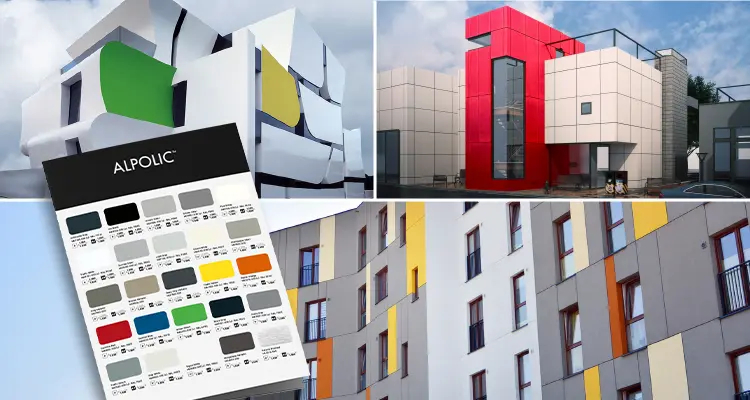 Alpolic Color Samples Aluminium composite panels for building façades | ALPOLIC™