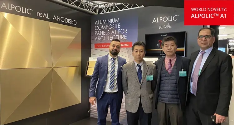 ALP_News_A@W_London_A1_EN Presentation of ALPOLIC A1 at ARCHITECT WORK in London