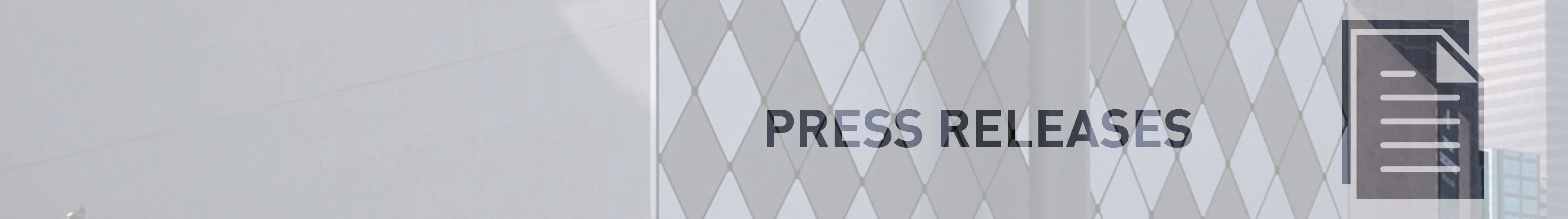 Press releases View of the AT & T Performing Arts Center building in Dallas, USA with integrated icon Press releases
