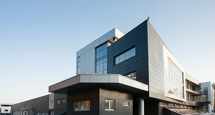 Filmotechnik View of the new Filmotechnik building in the Ukraine