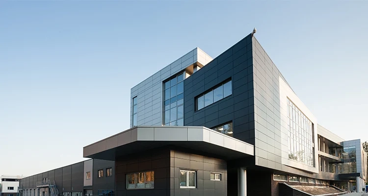 Filmotechnik View of the new Filmotechnik building in the Ukraine