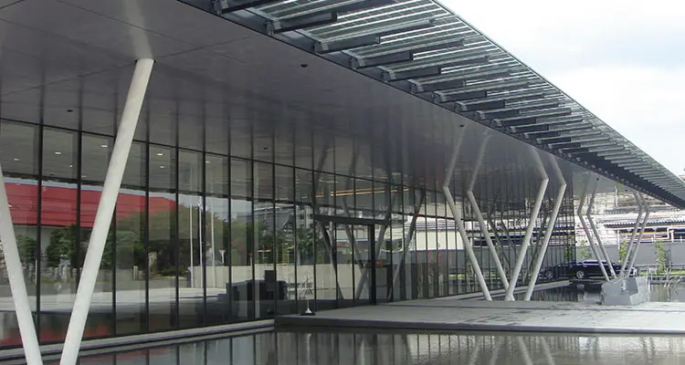 Façade Photography of the Yammar Museum in Japan