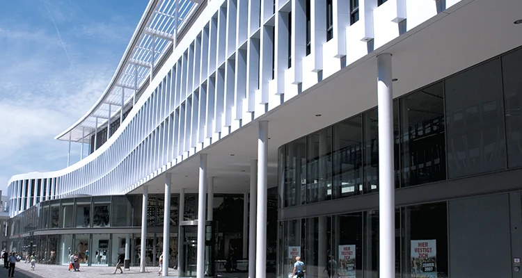 Photography of the Mosae Forum in Maastrich, Netherlands.